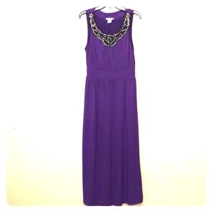Purple Maxi Dress
